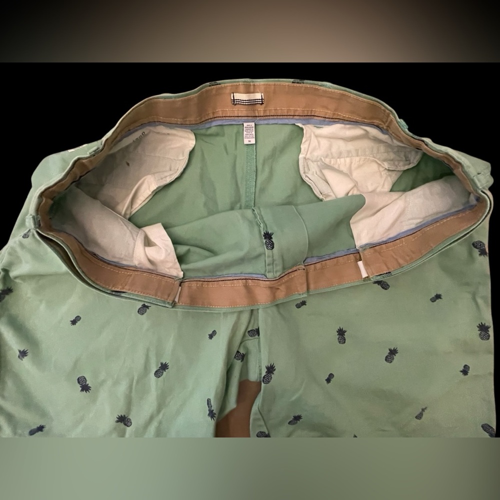 IZOD Men's Green Pineapple Print Shorts - Picture 4 of 8